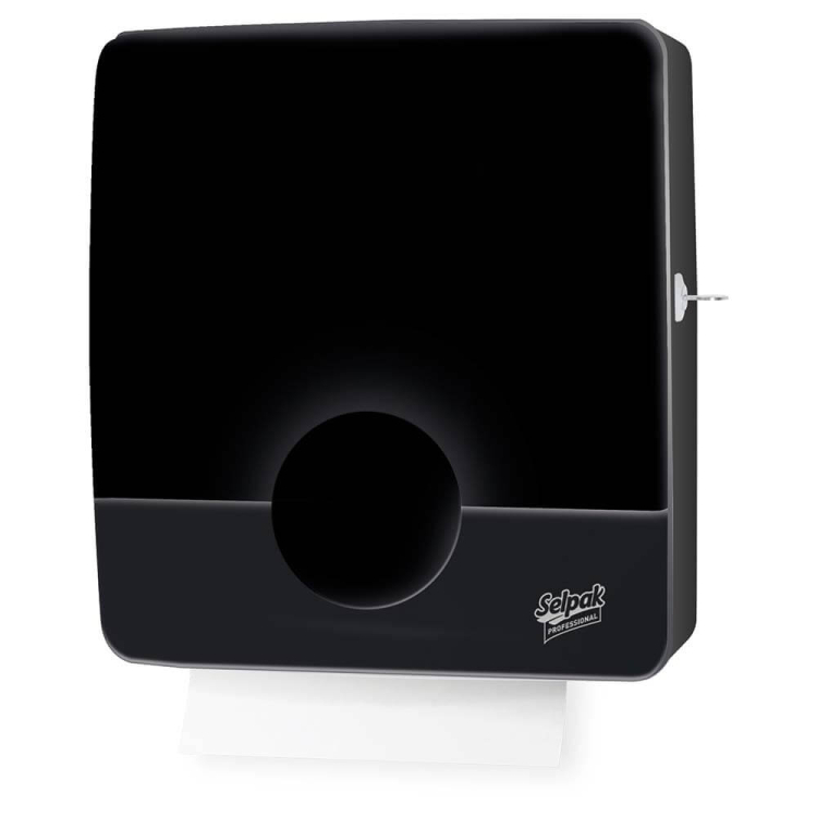 Selpak Professional Touch Z Katlama Havlu Dispenseri Siyah 