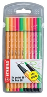 Stabilo Gliss Keçeli Kalem Set Point 88+68 Neon 10 Lu 8868/10-1 - 1