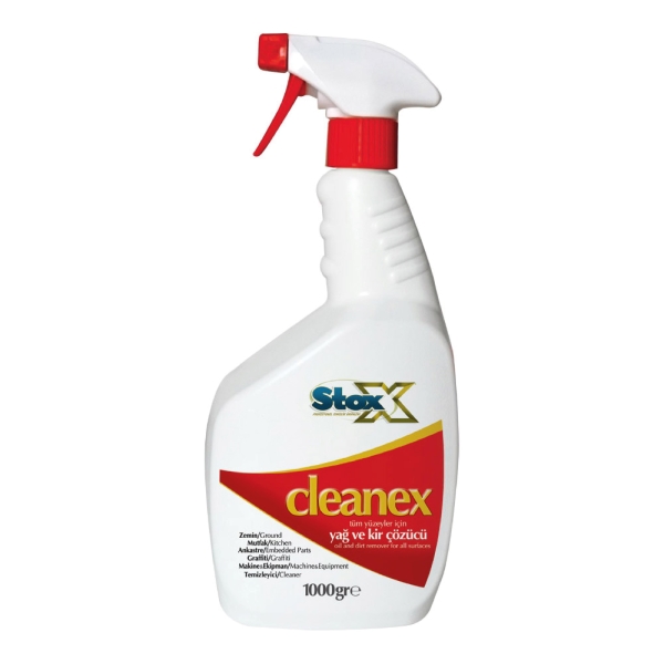 Stox Cleanex Tüm Yüzeylerde Yağ ve Kir Sökücü 1000 Ml - 1
