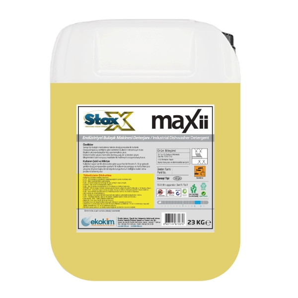Stox Maxı Endüstriyel Bulaşık Deterjanı 25 Kg - 1