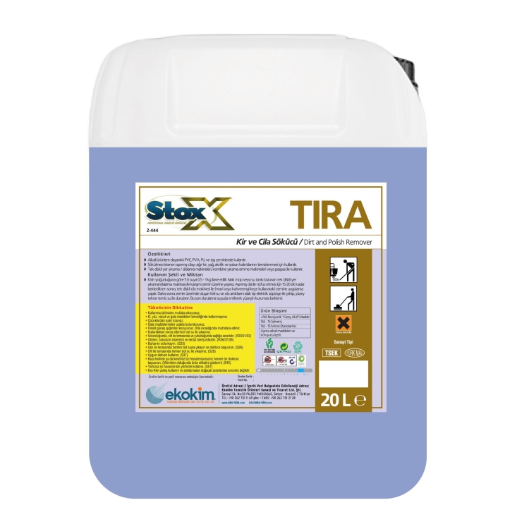 Stox Tira Otomatlarda Kir ve Cila Sökücü 20 Kg 