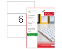 Tanex TW-2303 Kuşe Lazer Etiket 105×99 mm 100 Adet - 1