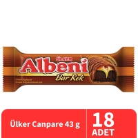 Ülker Albeni Çikolata Kaplamalı Kek 43 Gr 18 Adet - 1