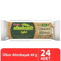 Ülker Altınbaşak Çörek Otlu ve Kinoalı Kraker 40 Gr 24 Adet - 1