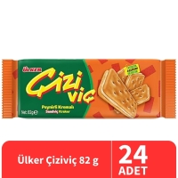 Ülker Çiziviç Peynirli Sandviç Kraker 82 Gr 24 Adet - 1