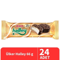 Ülker Halley Mini Granüllü Bisküvi 66 Gr 24 Adet - 1