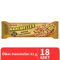 Ülker Hanımeller Mahlepli Tuzlu Kurabiye 81 Gr 18 Adet - 1