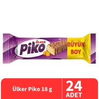 Ülker Piko Portakal Kaplamalı Bar 18 Gr 24 Adet - 1