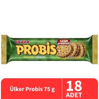 Ülker Probis Atıştırmalık Bisküvi 75 Gr 18 Adet - 1