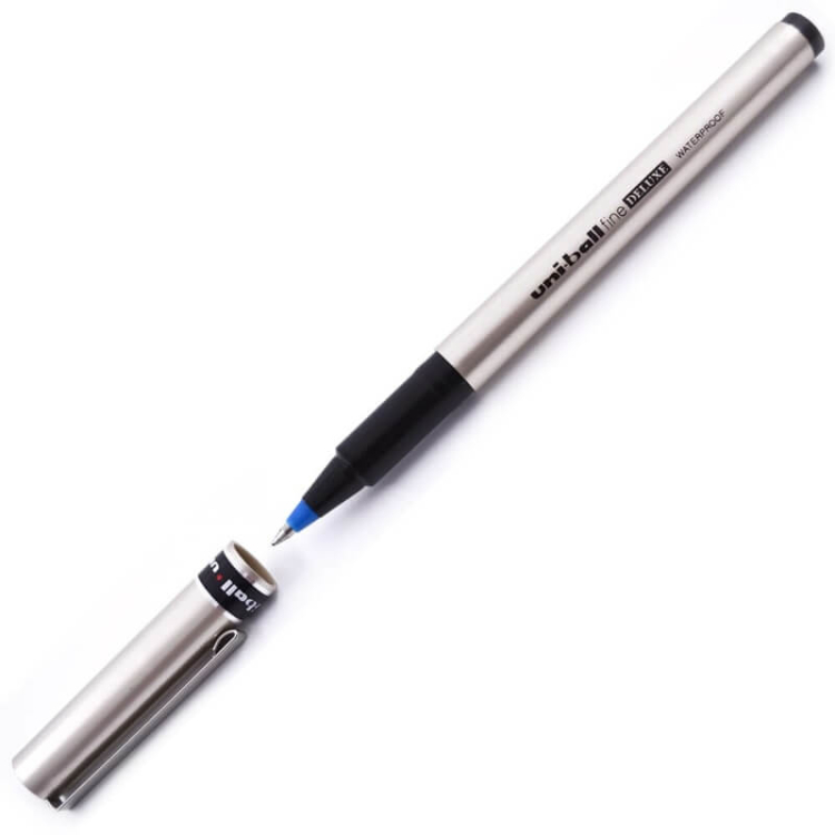 Uniball Fine Deluxe 0.7 Roller Kalem Mavi 