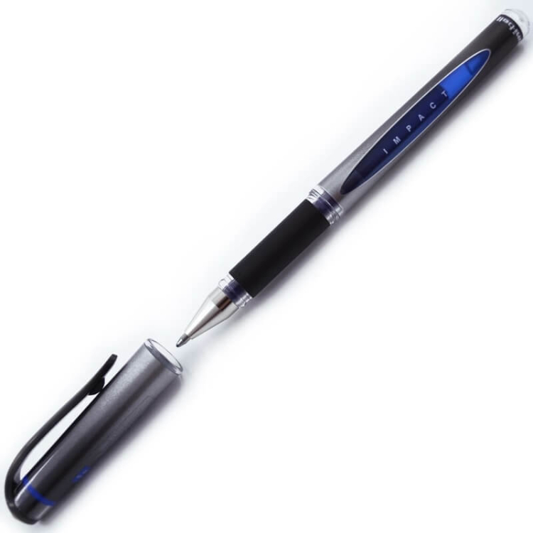 Uniball Gel Impact 1.0 mm İmza Kalemi Mavi 