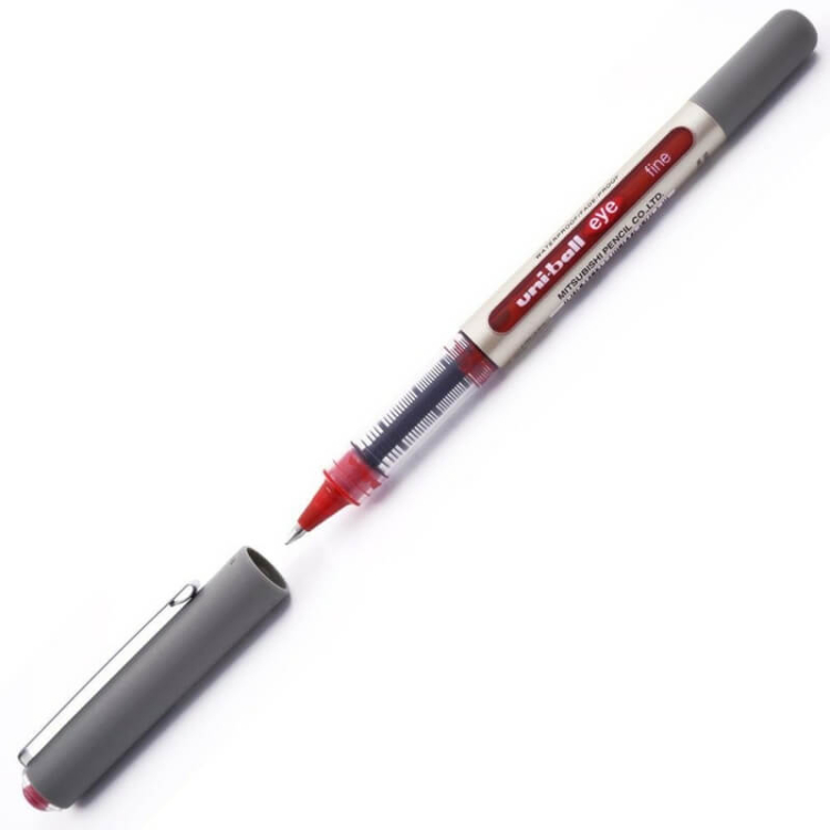 Uniball Roller Kalem UB-157 Eye Fine 0.7 Kırmızı 