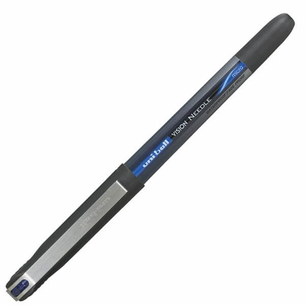 Uniball Vision Needle 0.5 İğne Uçlu Kalem Mavi 