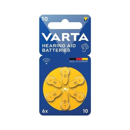 Varta 10 Numara Kulaklık İşitme Cihazı Pili 6 Lı 