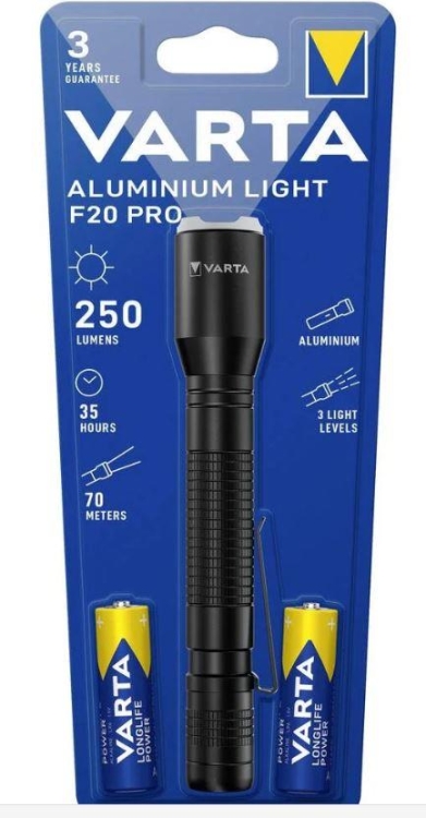 Varta Alüminyum El Feneri F20 