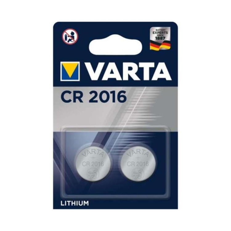Varta Lityum Düğme Pil CR2016 2 Li 
