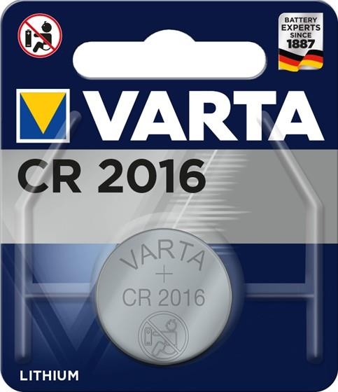 Varta Lityum Düğme Pil CR2016 Tekli 