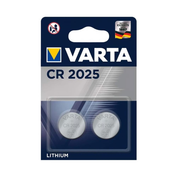 Varta Lityum Düğme Pil CR2025 2 Li 