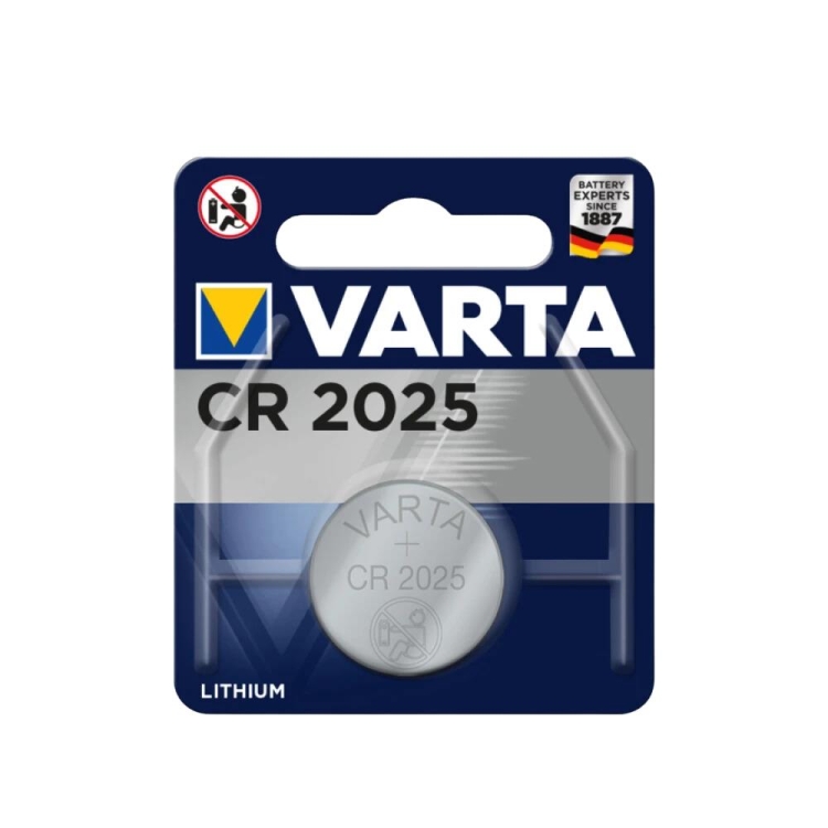 Varta Lityum Düğme Pil CR2025 Tekli 