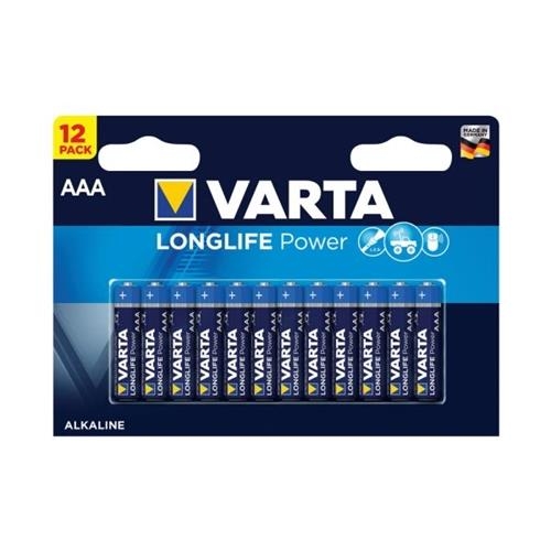 Varta Longlife Power İnce Alkalin Pil AAA 12 Li 