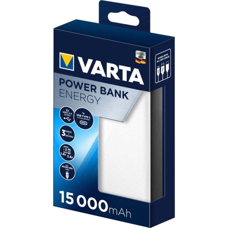 Varta Powerbank Energy 15000 Mah 