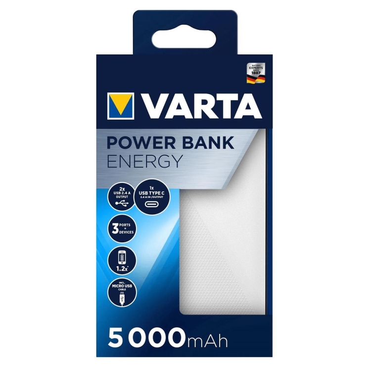 Varta Powerbank Energy 5000 Mah 