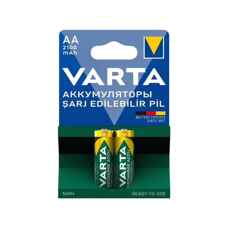 Varta Şarj Edilebilir Pil AA 2100 Mah 2 Li 