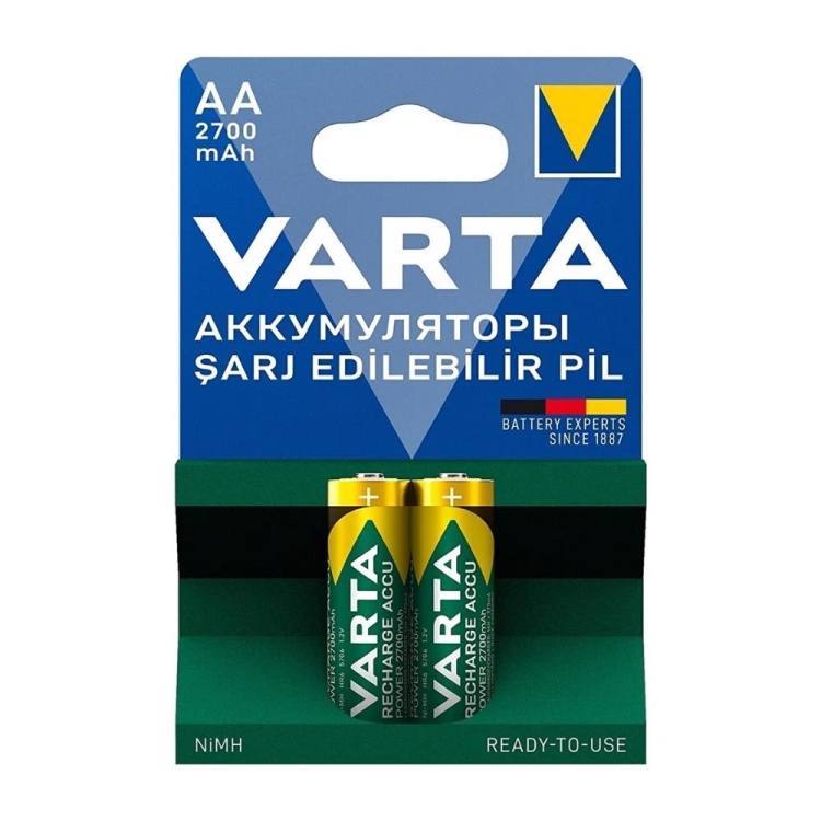 Varta Şarj Edilebilir Pil AA 2700 Mah 2 Li 