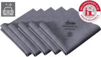 Vileda Professional PURmicro Active Max Mikrofiber Temizlik Bezi 5 Li Gri - 2