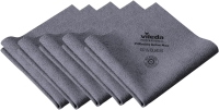 Vileda Professional PURmicro Active Max Mikrofiber Temizlik Bezi 5 Li Gri - 1