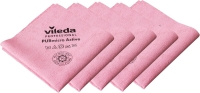 Vileda Professional PURmicro Active Mikrofiber Bez 5 Li Kırmızı - 1