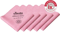 Vileda Professional PURmicro Active Mikrofiber Bez 5 Li Kırmızı - 3
