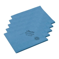 Vileda Professional r-MicronGlass Mikrofiber Cam Temizlik Bezi 5 Li - 1