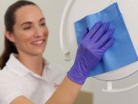Vileda Professional r-MicronQuick Temizlik Bezi 5 Li Sarı - 3
